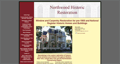 Desktop Screenshot of northwoodrestoration.com